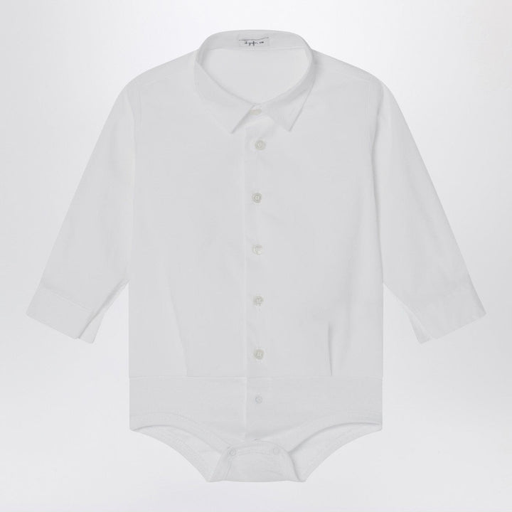 Leotards &amp; Unitards 6 Il Gufo - White cotton shirt bodysuit Brand