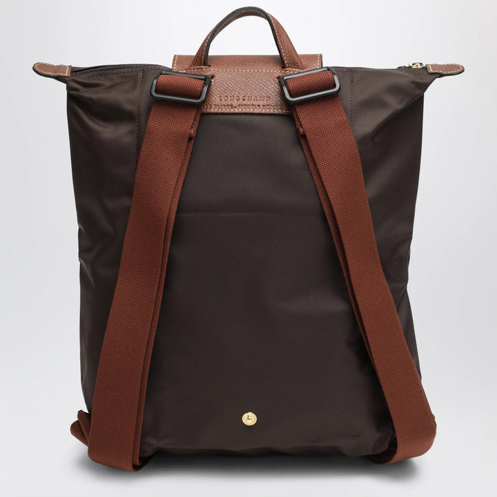 Longchamp - M Le Pliage Original moka backpack Brand U