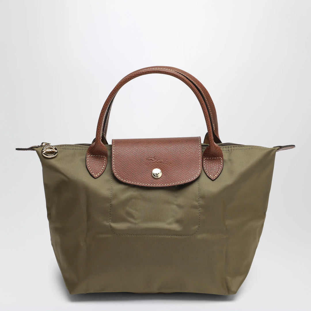 Longchamp - Olive Le Pliage Original S bag Brand U
