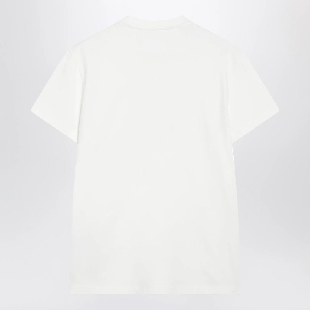 Maison Margiela - Double-layer cotton T-shirt in white Brand