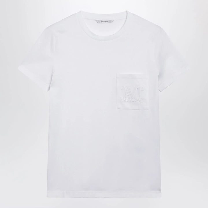 Max Mara - White cotton jersey T-shirt Brand XS