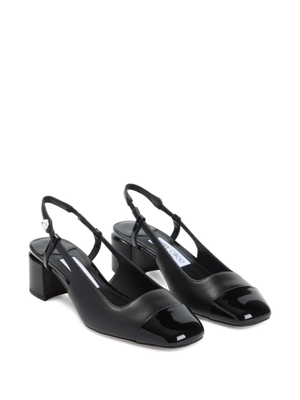 Jimmy Choo Medium Heel Jimmy Choo With Heel Black Jimmy Choo With Heel Black Brand