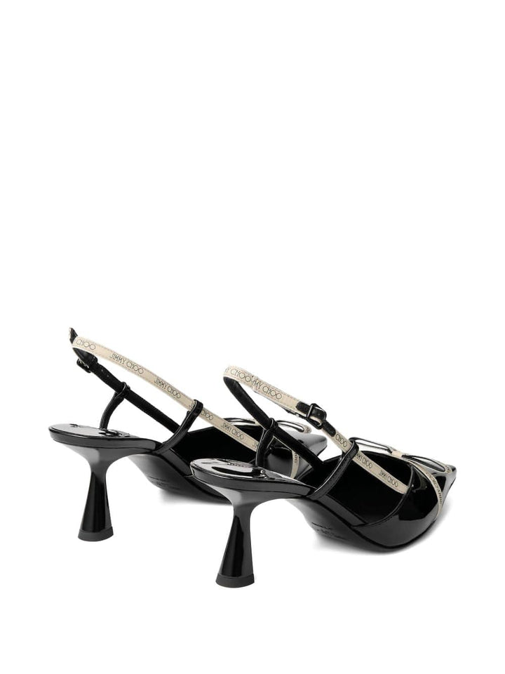 Jimmy Choo Medium Heel Jimmy Choo With Heel Black Jimmy Choo With Heel Black Brand