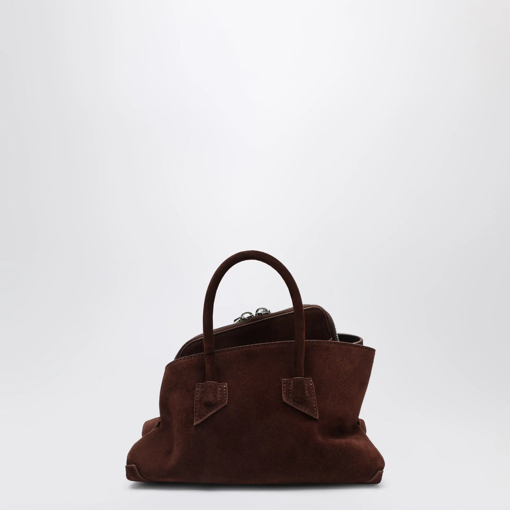 The Attico - Brown suede La Passeggiata Mini bag Brand Mini Bag U