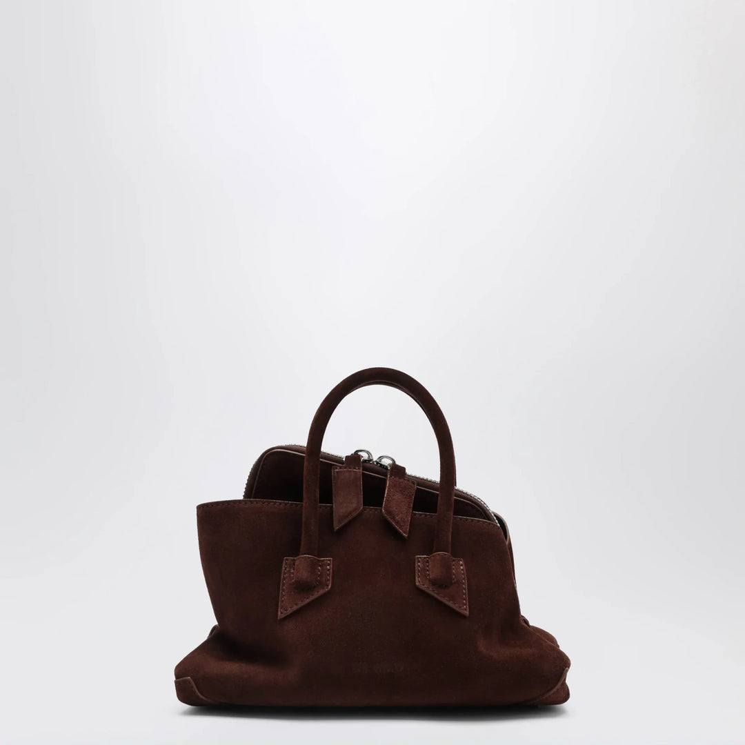 The Attico - Brown suede La Passeggiata Mini bag Brand Mini Bag U