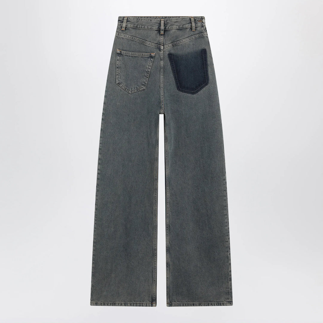 MM6 Maison Margiela - Grey wide-leg jeans Brand 25