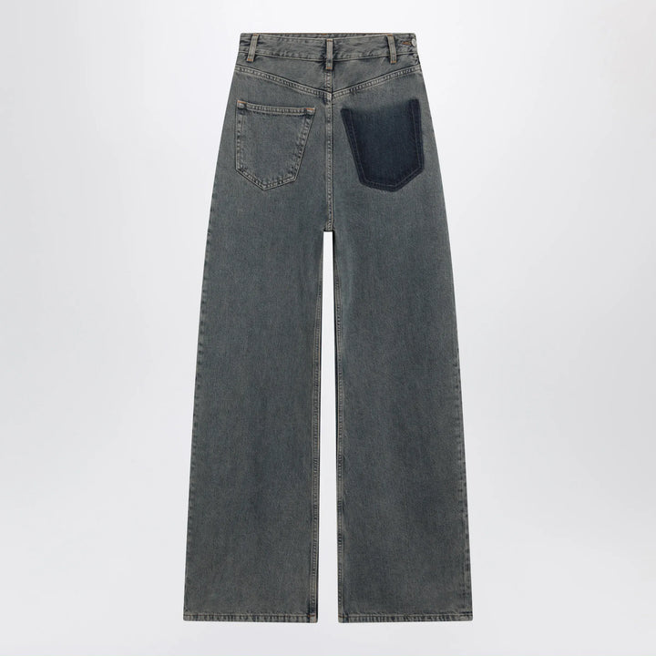 MM6 Maison Margiela - Grey wide-leg jeans Brand 25