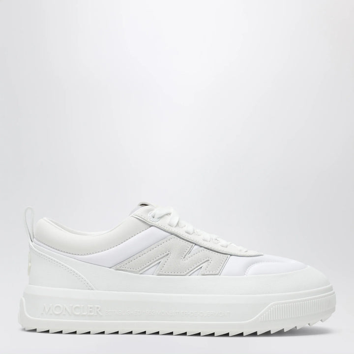 Moncler - Altive suede and nubuck leather sneakers in white Brand 40 IT