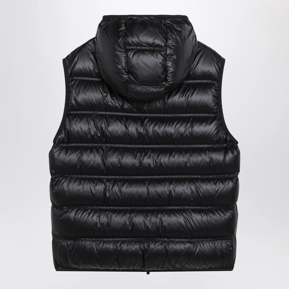 Moncler - Black nylon-padded Panestrel waistcoat Brand