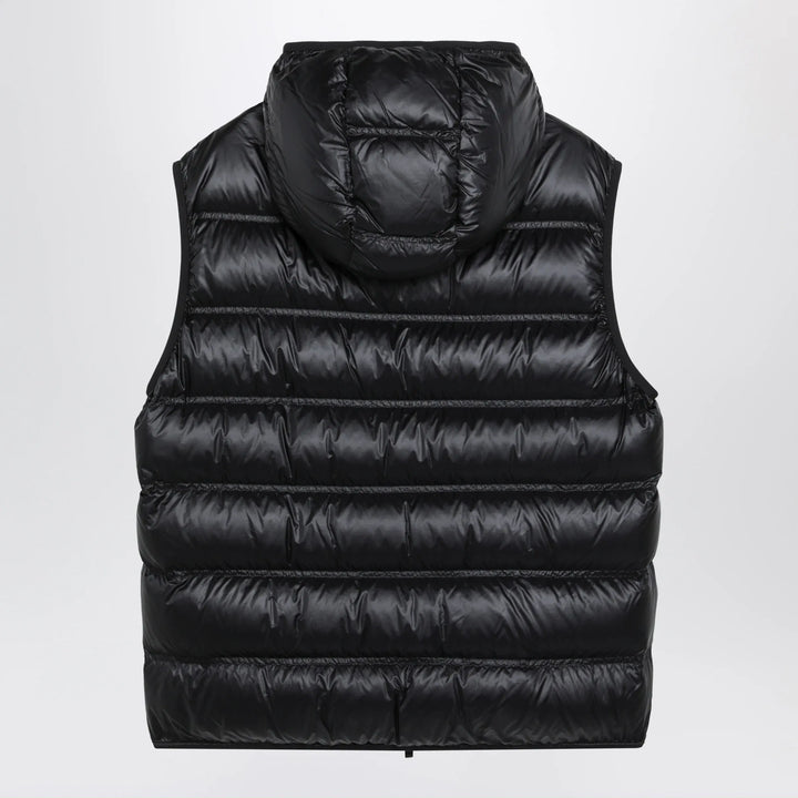 Moncler - Black nylon-padded Panestrel waistcoat Brand