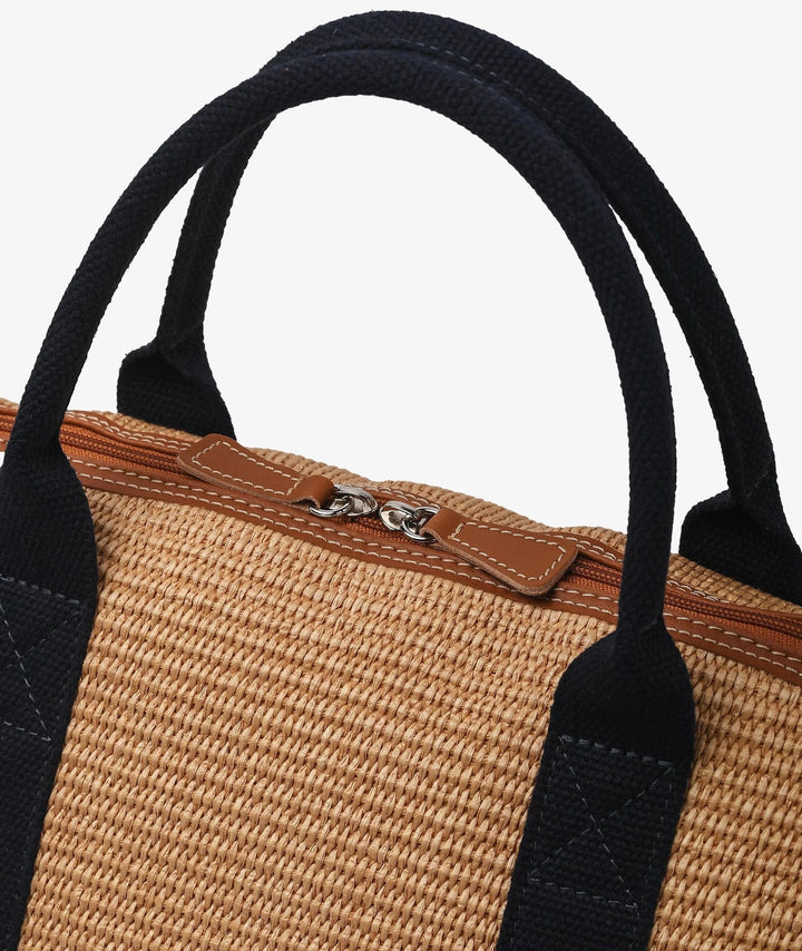 My Style Bags My Style Bags London Duffel Straw Travel Bag - Black My Style Bags Personalised London Duffel Straw Travel Bag - Black Brand