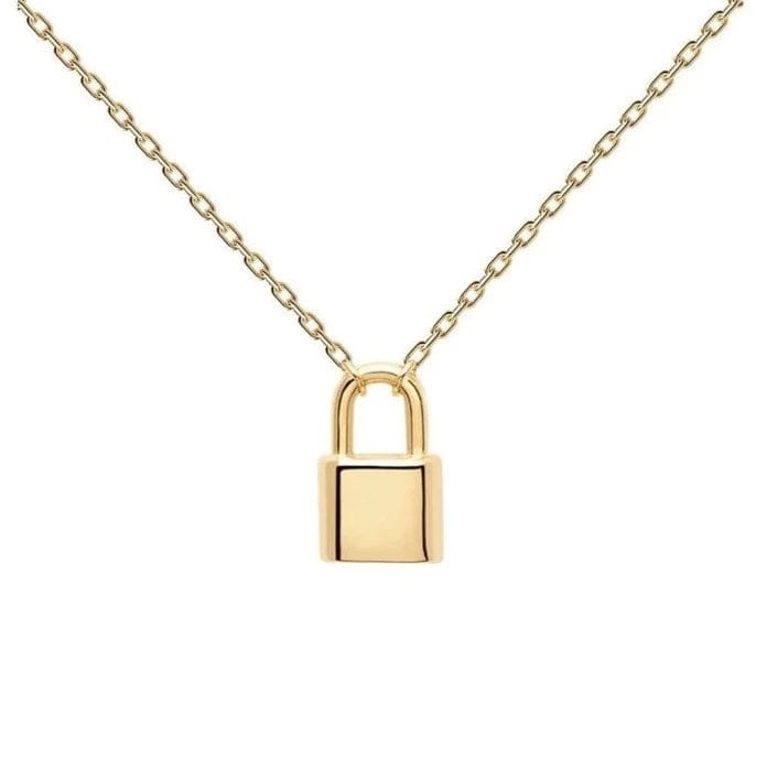 PDPaola Necklace PDPaola Bond 18ct Gold Plated Necklace Brand