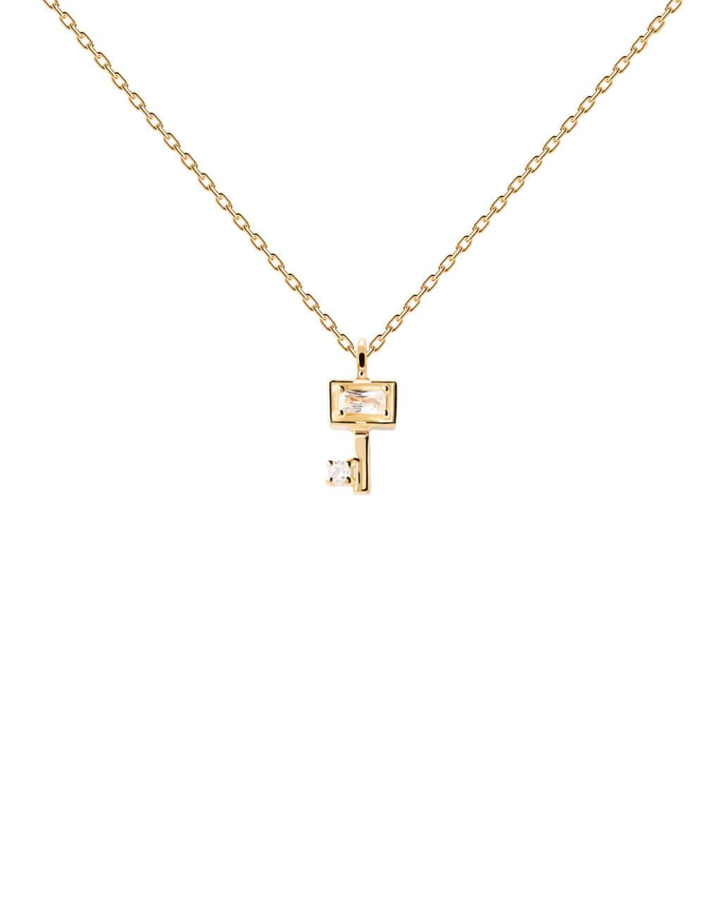 Heart & Grace Necklace PDPaola Key Gold Necklace Brand