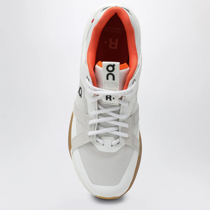 On - The Roger Clubhouse Pro tennis shoes in Ivory/Flame Brand