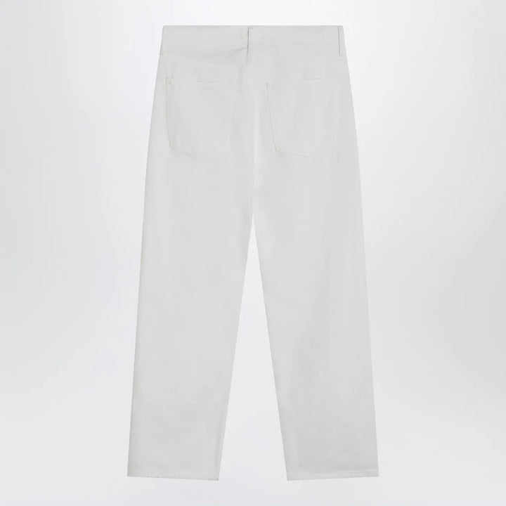 AGOLDE - White jeans in regenerated denim Brand Pants
