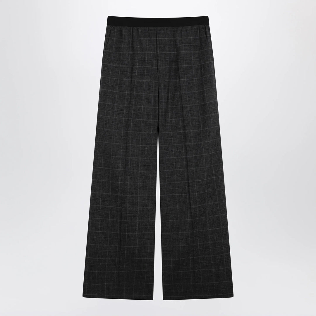 Balenciaga - Dark grey tartan trousers Brand Pants S