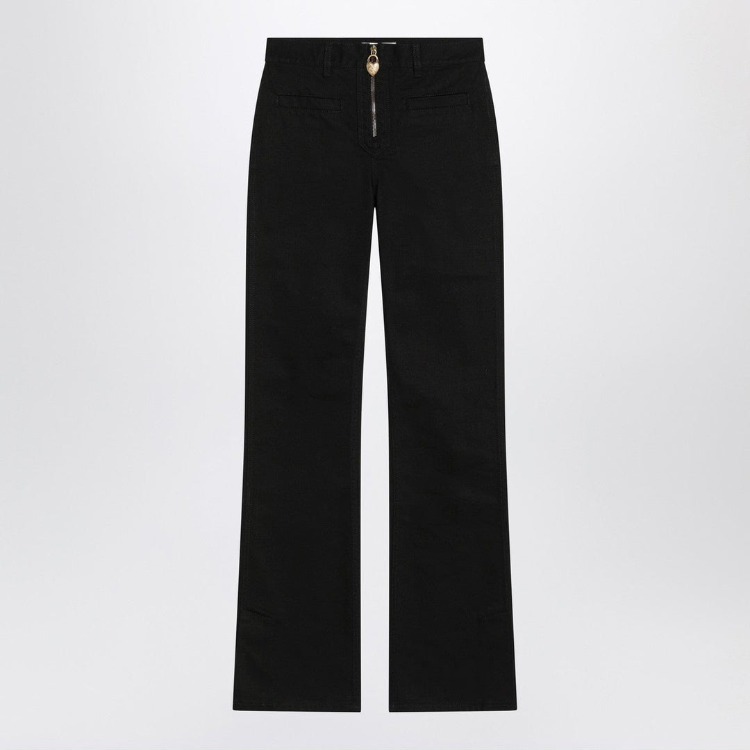 Pants 29 Black slim jeans with charm zip Brand