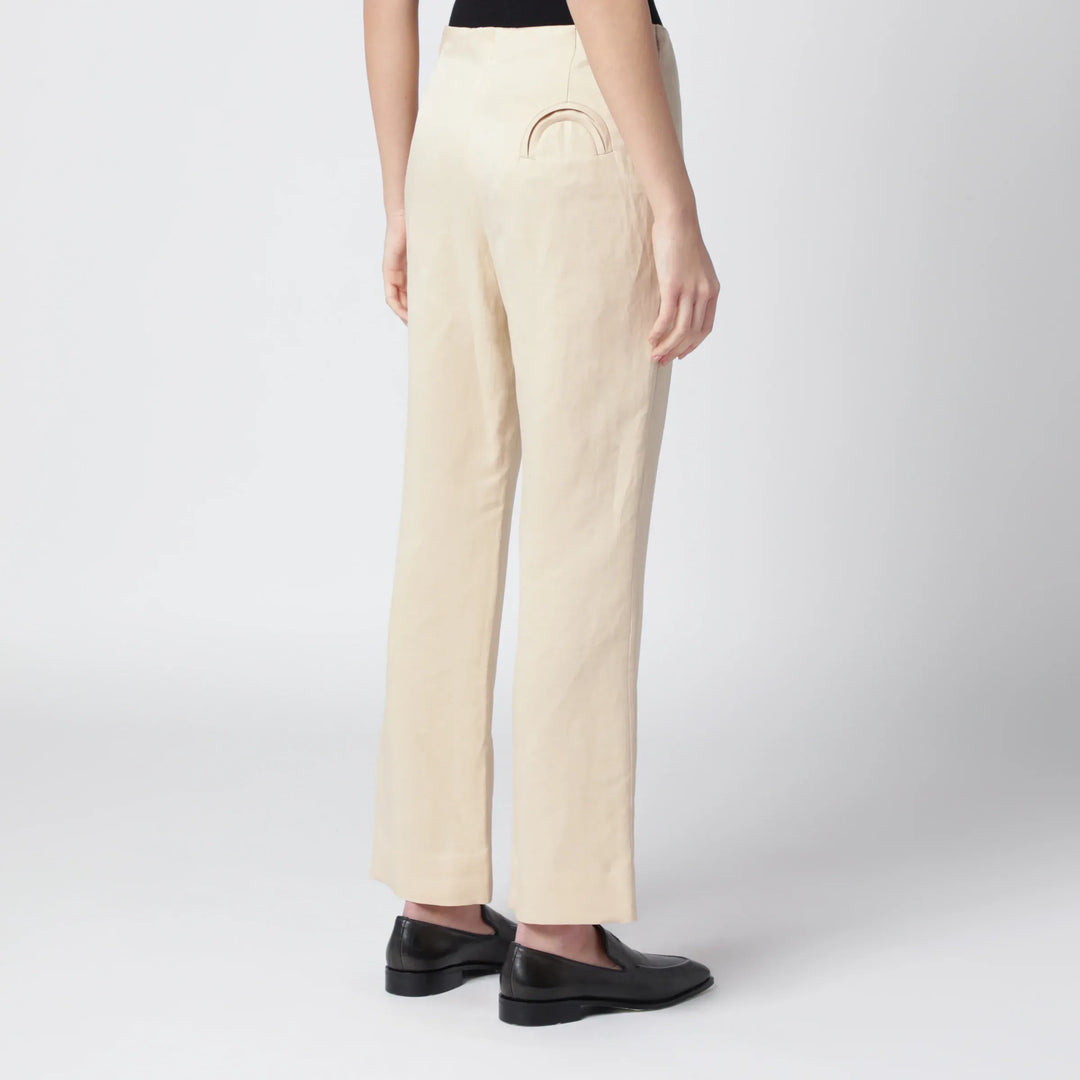 Blazé Milano - Morelia trousers in Champagne Brand Pants