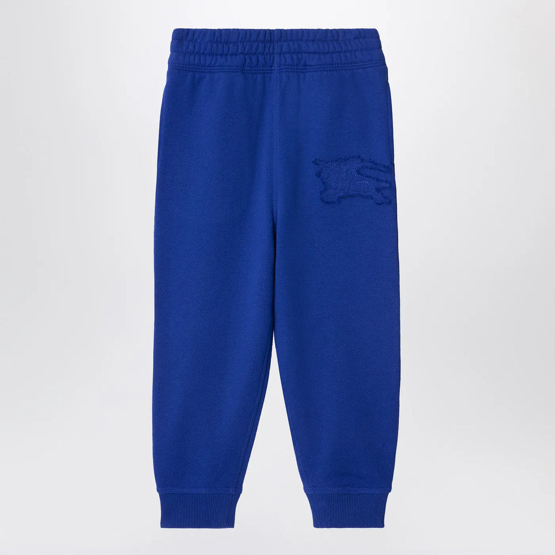Burberry - Electric blue jogging trousers with EKD logo Brand Pants 10
