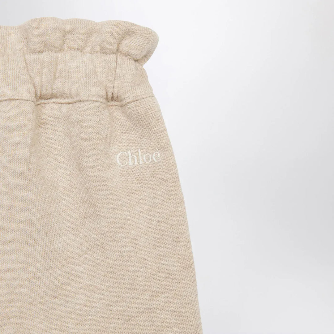Chloé - Beige cotton trousers Brand Pants 9