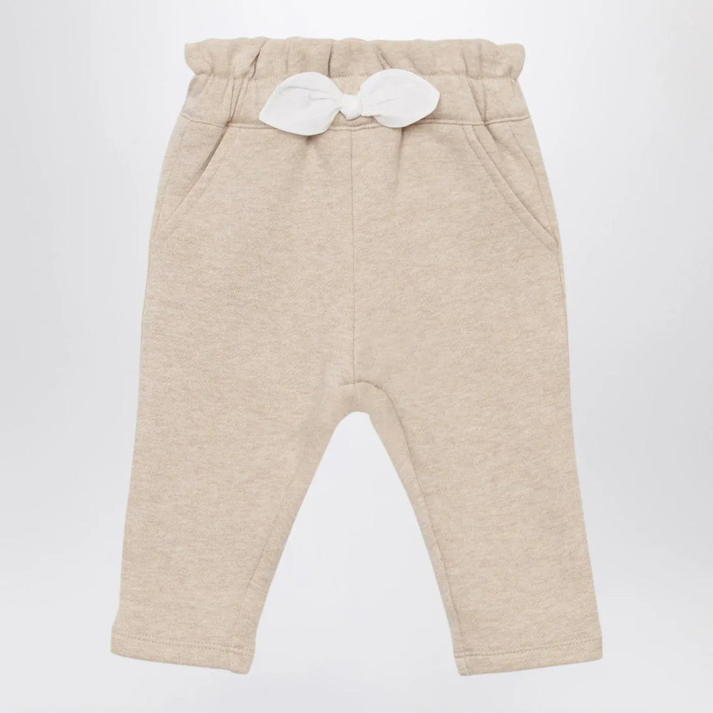Chloé - Beige cotton trousers Brand Pants 9
