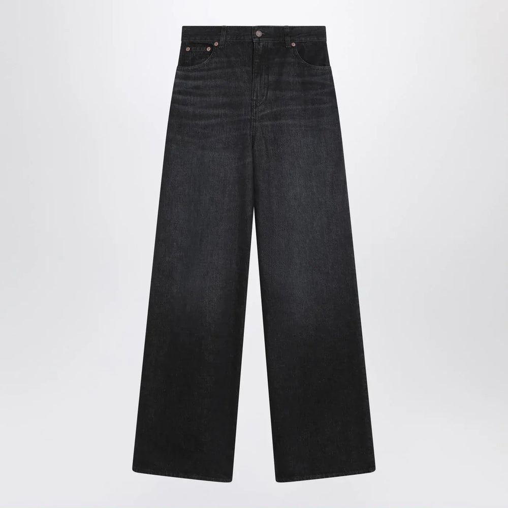 Chloé - Loose black washed jeans Brand Pants 27
