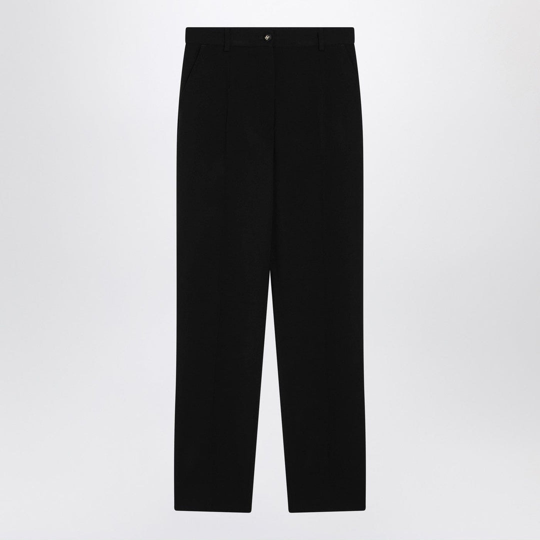 Pants Dolce&Gabbana - Black wool canvas trousers Brand