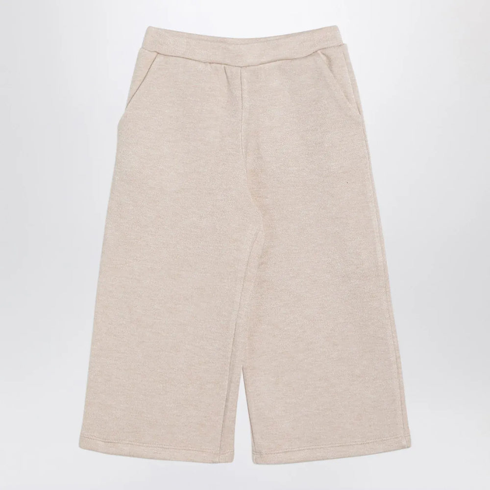 Douuod - Beige viscose blend trousers Brand Pants 8