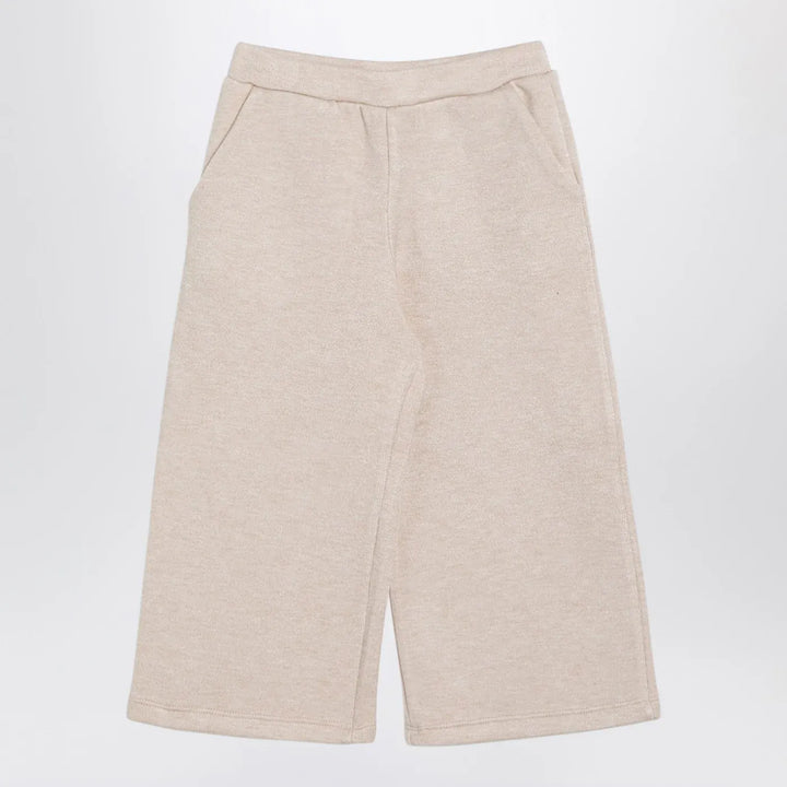 Douuod - Beige viscose blend trousers Brand Pants 8