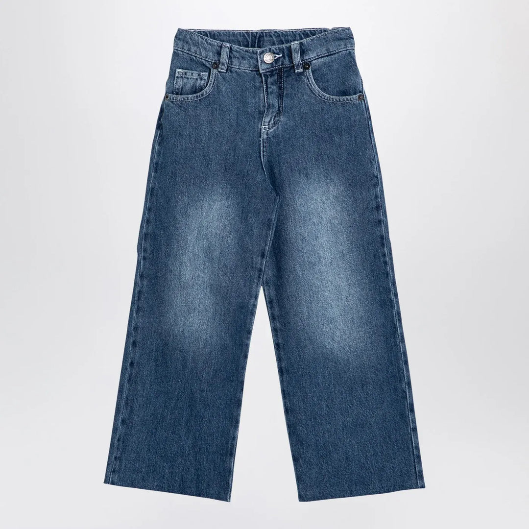Douuod - Blue washed denim jeans Brand Pants 3