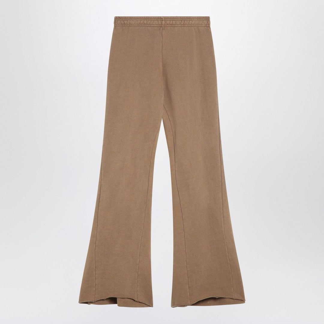 Pants XS Entire Studios - Cotton beige flared trousers Brand