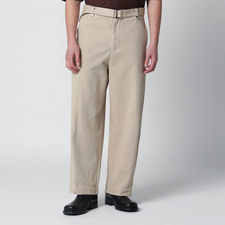 Entire Studios - Gully chino trousers in beige Brand Pants S
