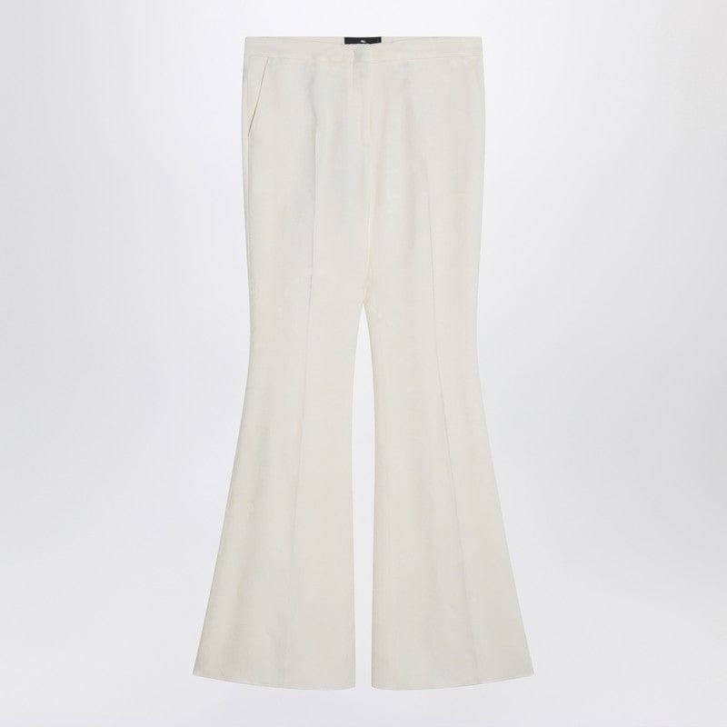 Pants ETRO - Flared trousers in ivory viscose - 44 IT Brand