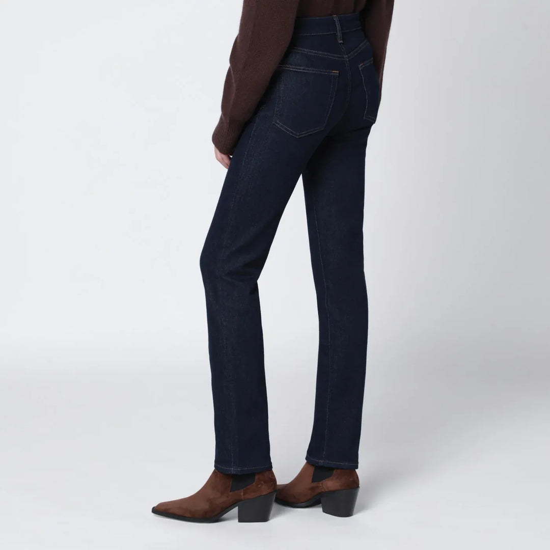Frame - Dark blue straight jeans The Pencil Brand Pants