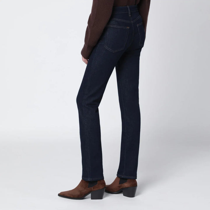 Frame - Dark blue straight jeans The Pencil Brand Pants