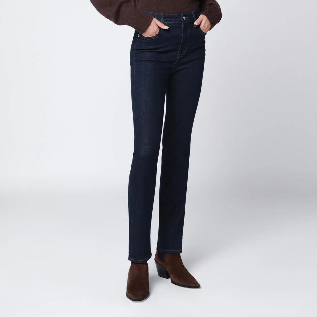 Frame - Dark blue straight jeans The Pencil Brand Pants 25