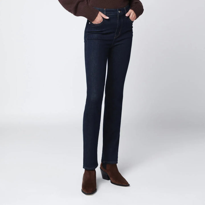 Frame - Dark blue straight jeans The Pencil Brand Pants 25
