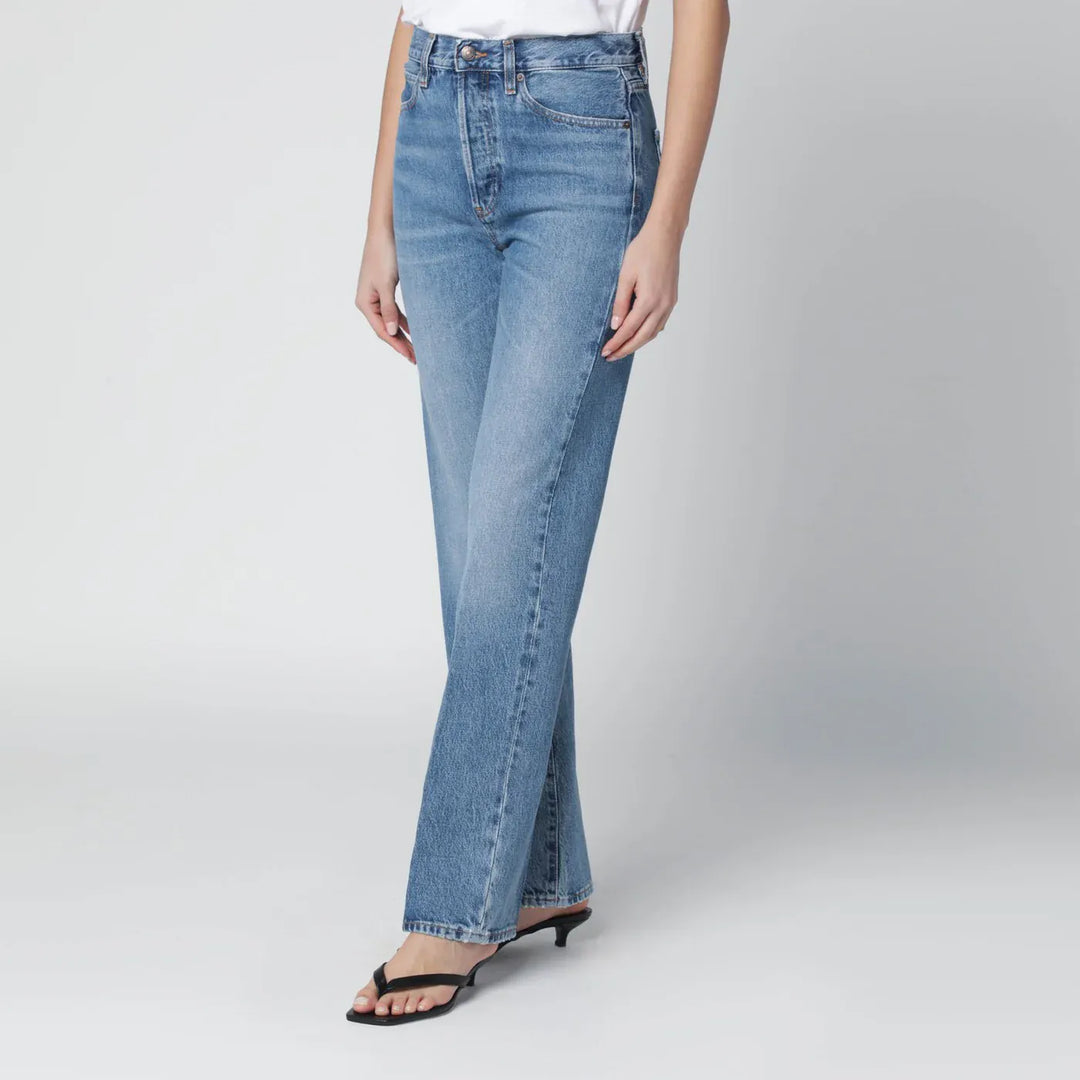 Frame - Light blue washed jeans Brand Pants
