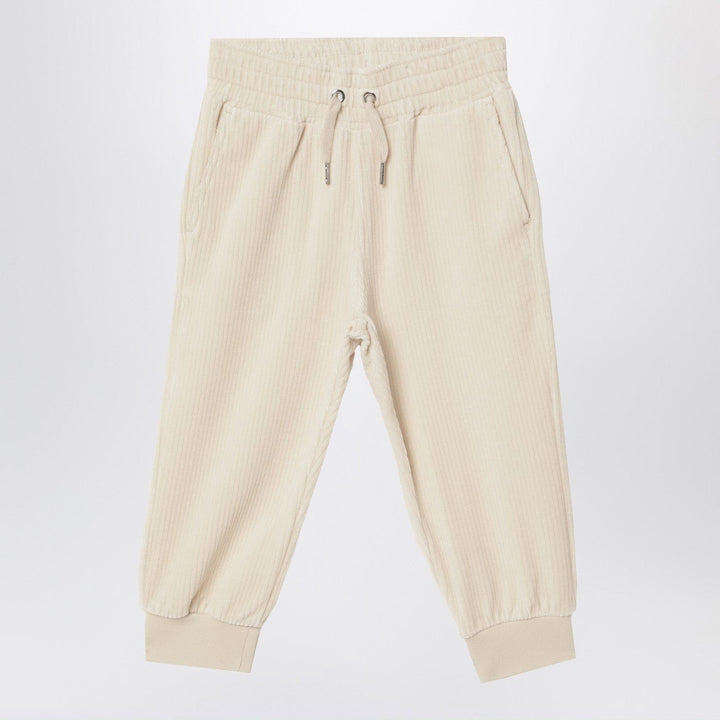 Pants 12+ Givenchy - White velvet sweatpants Brand
