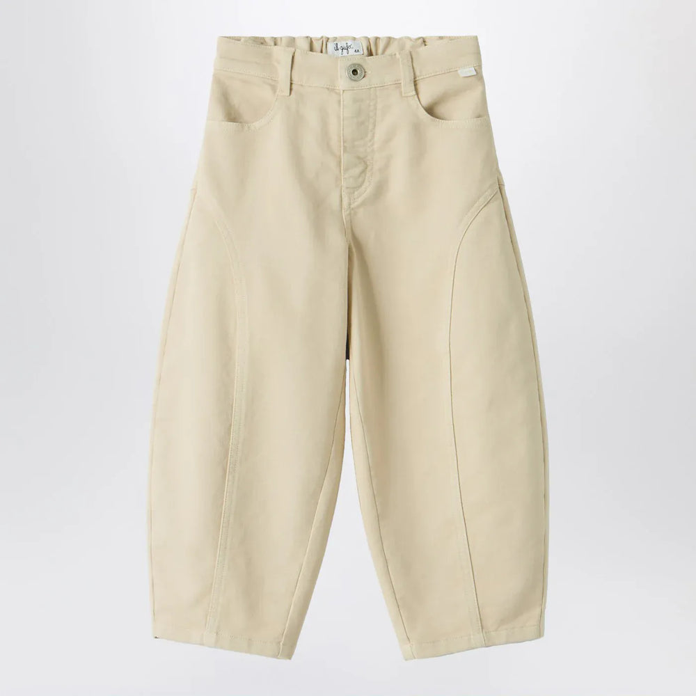 Il Gufo - Carrot pants in stretch gabardine Brand Pants 4