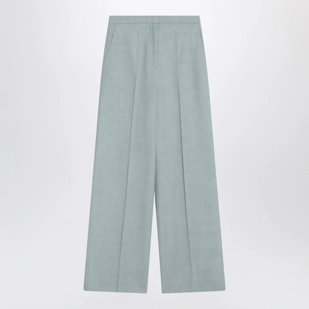 LouLou De Saison - Gray fog pants in cotton blend Brand Pants 40  FR