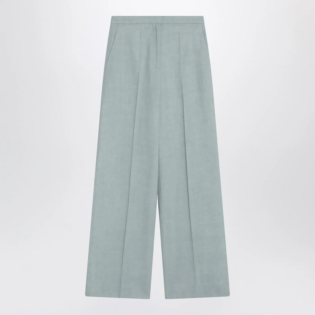 LouLou De Saison - Gray fog pants in cotton blend Brand Pants 40  FR