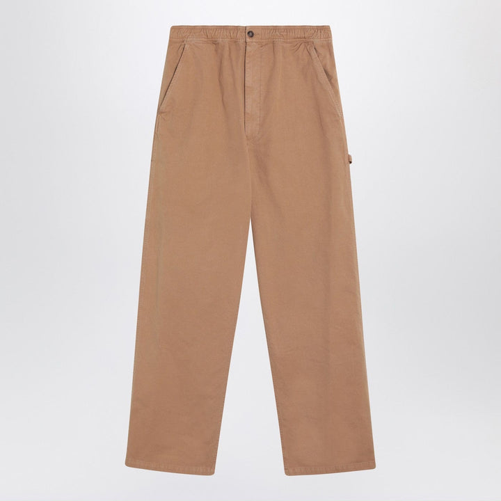 Pants MM6 Maison Margiela - Baggy/loose ochre cotton pants Brand