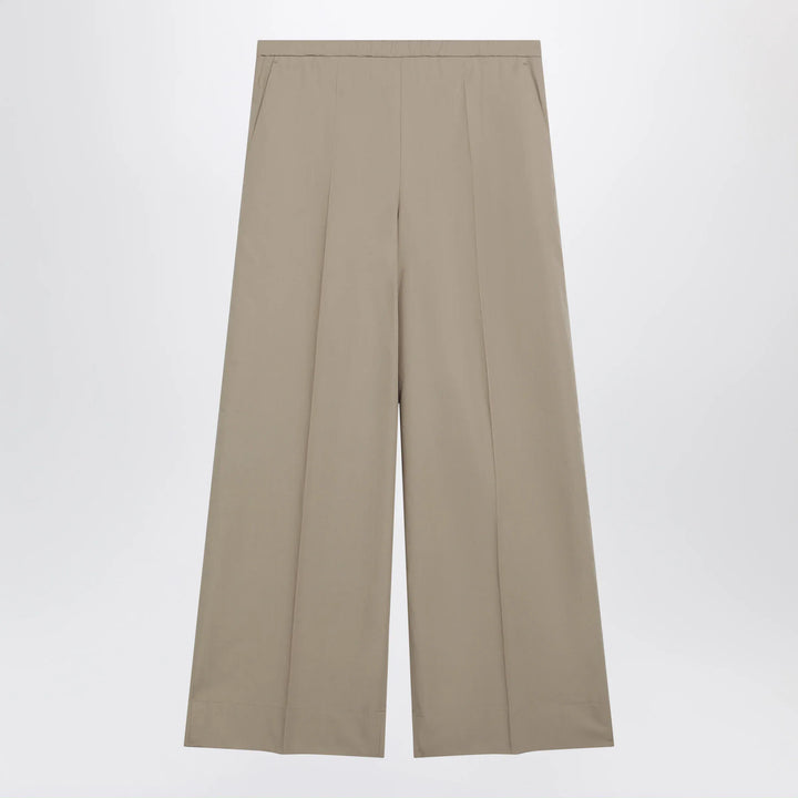 Moncler - Beige cotton trousers Brand Pants 38  IT