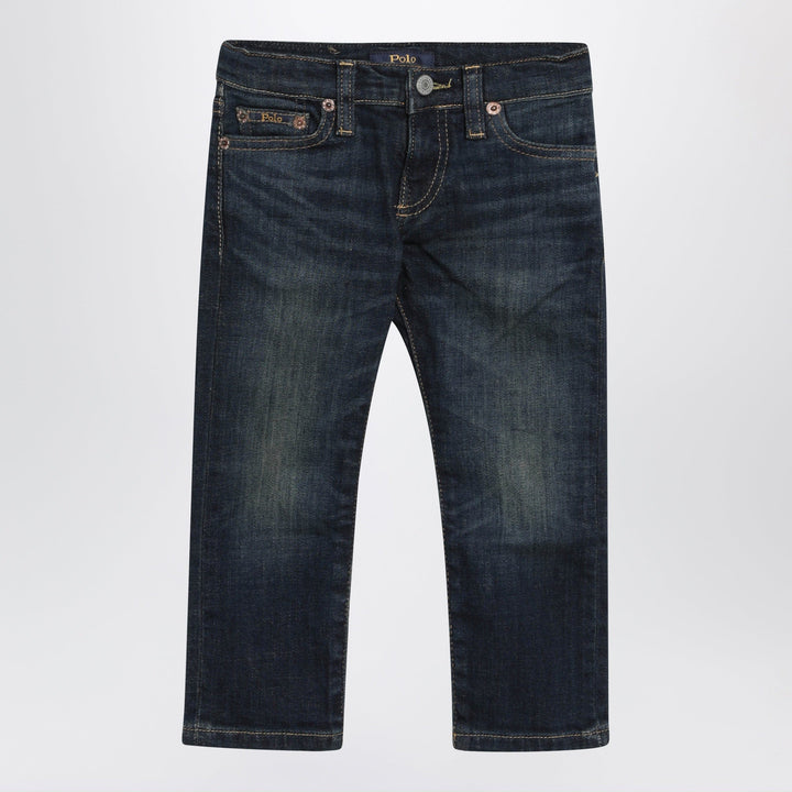 Pants Polo Ralph Lauren - Dark blue washed-effect jeans Brand