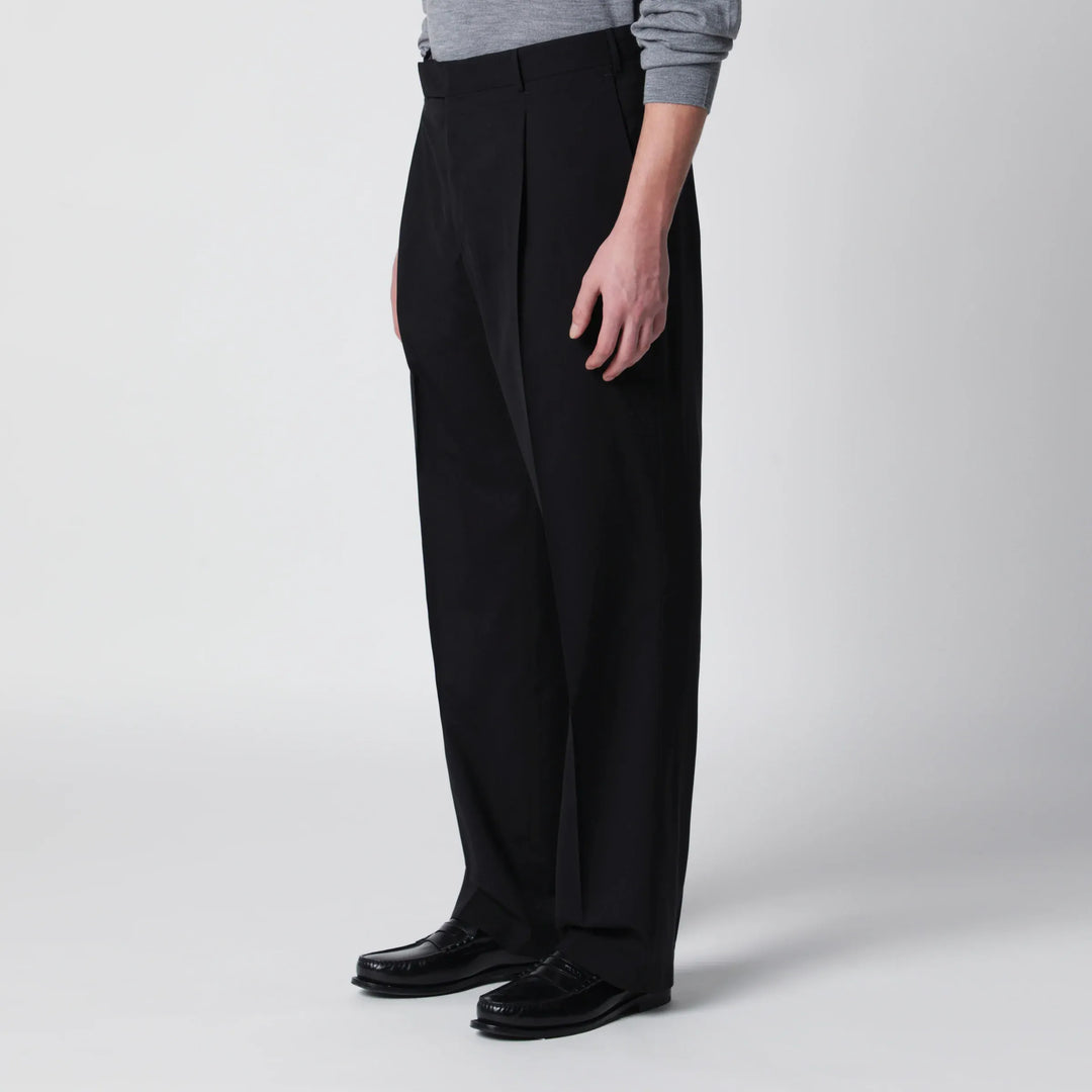 PT Torino - Black wool trousers Brand Pants