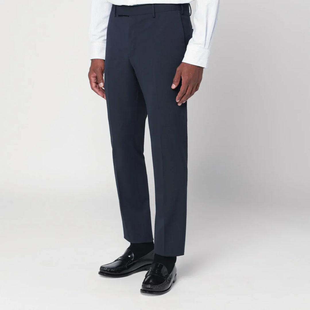 PT Torino - Dieci navy blue trousers Brand Pants 54 IT