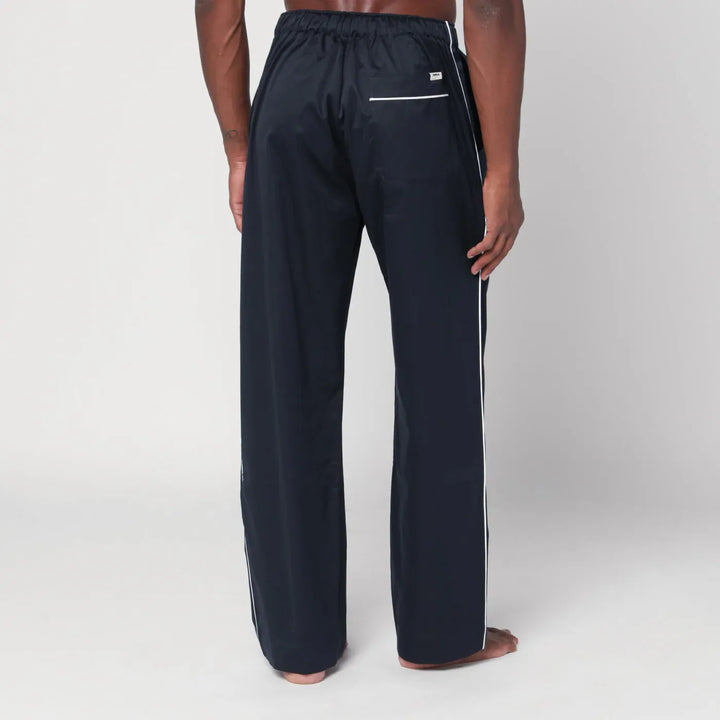 Tekla - Blue/white pyjama trousers Brand Pants L