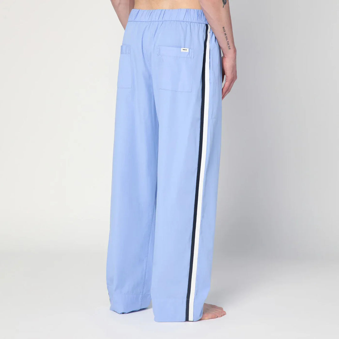 Tekla - Cornflower blue pyjama pants Brand Pants