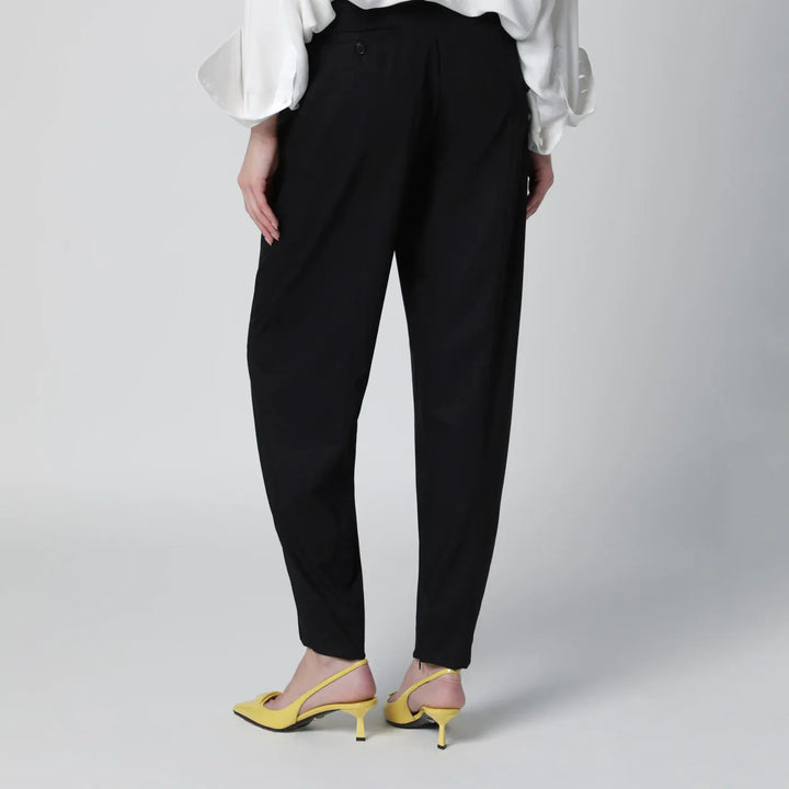 TheLatest - Black Daniela trousers Brand Pants